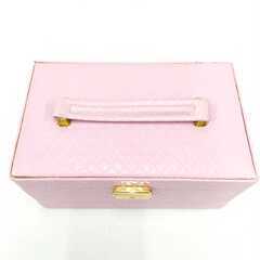 ★★再値下げ！！オススメ★★メーカー不明 ピンク アクセサリーケース ジュエリーケース 小物入れ　TSTP0702-10の画像