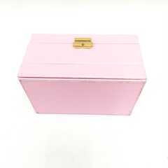 ★★再値下げ！！オススメ★★メーカー不明 ピンク アクセサリーケース ジュエリーケース 小物入れ　TSTP0702-10の画像