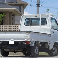 【車検取得後お渡し】希少！4WD＆オートマ車・低走行のサンバートラック（総額：49.8万円）の画像
