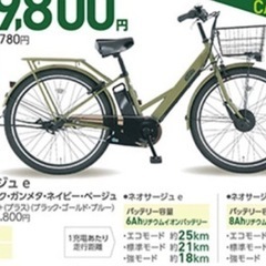 27インチ　電動自転車　取引中