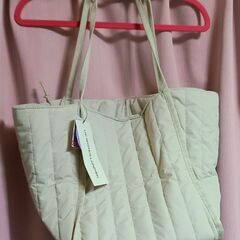 【処分】☆新品☆HK　WORKSLONDON☆キルトバッグ☆