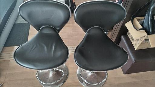 ニトリ　カウンターチェア　2脚セット