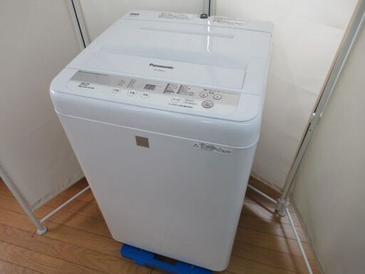 1ヶ月保証/洗濯機/5キロ/5kg/一人暮らし/新生活/単身サイズ/パナソニック/Panasonic/NA-F50ME3/中古品/J5569/