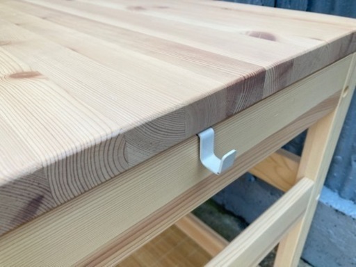 無印良品　パイン材デスク　86×58