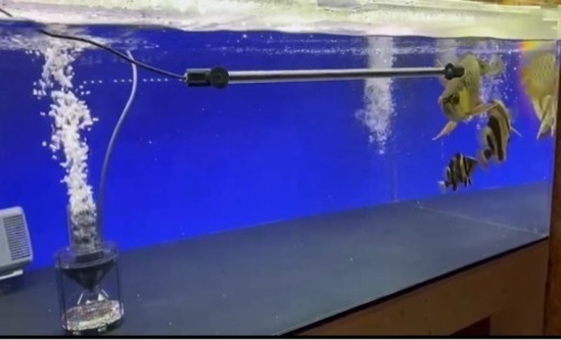 アクリル水槽　１２０ｃｍ×７５ｃｍ×５０ｃｍ　美品　水槽台セット