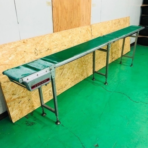★☆ジャンク 動作品 マルヤス ミニミニエックス ベルトコンベアー ベルトコンベア サイズ 全長約3m 幅約28.5cm 高さ約78.5cm☆★