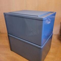 衣装ケース 大型2つの画像