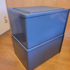 衣装ケース 大型2つの画像