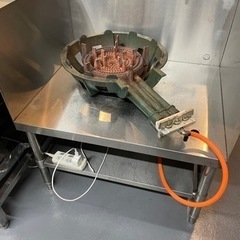 三重コンロ　調理台　お鍋　3点セット　中華　おでんなどにもガスコンロおすすめの画像