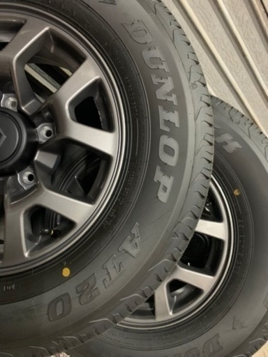 ジムニーシエラ 新車外し純正タイヤホイール4本セット JB74 ほぼ新品