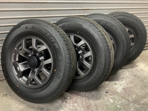 ジムニーシエラ 新車外し純正タイヤホイール4本セット JB74 ほぼ新品