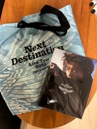 木村拓哉　ツアーグッズ(エコバッグ、パンフレット)
