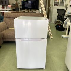 【リサイクルショップ　ピカソ　小松原】2021年製 アイリスオーヤマ 2ドア 小型冷凍冷蔵庫 87L ホワイト PRC-B092D★1701★