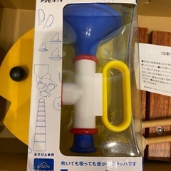 BorneLund ボーネルンド  おさかなシロフォン 木琴、ラッパーの画像