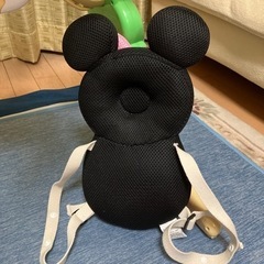 最終値下げ❗️美品❗️ベビー転倒防止❗️ミニーちゃんヘッドカード❣️の画像