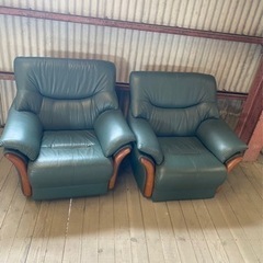 1人掛けソファ　２つ　美品の画像