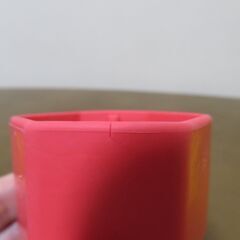 コンビ　やわらかブロック6個のみ＆入れ物の画像