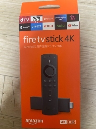 決まりました　Amazon Firetv stick 4k