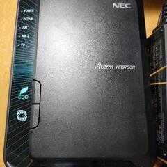 WR8750N NEC 無線LANルーター ハイパーロングレンジの画像