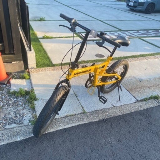 HUMMER ファットバイク 20インチ 折りたたみ自転車