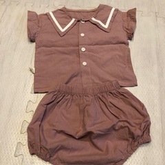 セーラー服セットアップ 70cm 在庫2枚あります　双子ちゃんにも♡