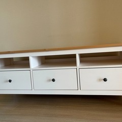 値下げ！)IKEA HEMNES ヘムネス テレビ台 ライトブラウン