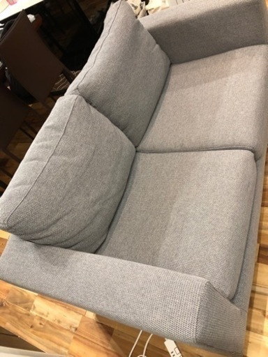 NDstyle 3人がけ布ソファ