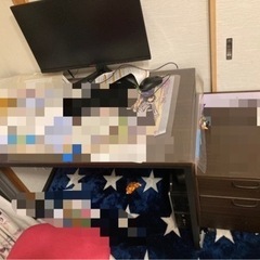 引き取り希望　学習机　パソコンデスク