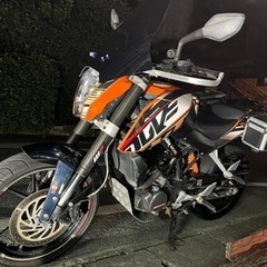 売約済み　KTMデューク125 ミニアドベンチャーの画像