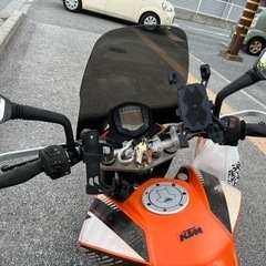 売約済み　KTMデューク125 ミニアドベンチャーの画像