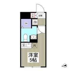 築1年！初期費用5万！八広駅徒歩6分・1R・ネット無料！