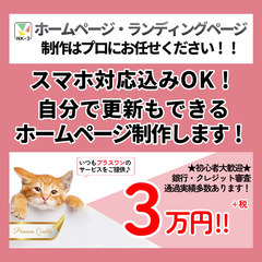 個人事業者・初心者歓迎！WordPressで本格的な事業用HP制...