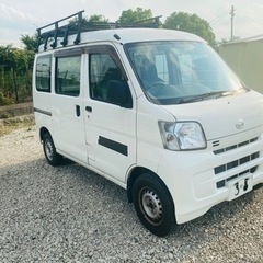 2017年式ダイハツハイゼットカーゴデラックス.ナビ.ETC