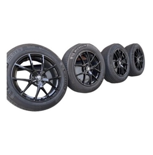 盗難防止付きjeepチェロキーOZスパルコタイヤ4本セットアルミ付き