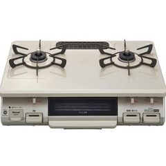 使用頻度:少 美品 ガスコンロ 自動消化機能 リンナイの画像