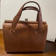 象革？のハンドバッグの画像