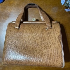 象革？のハンドバッグ