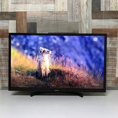 即日受渡❣️3年前購入32型テレビWチューナー外付けHDD録画対応12500円