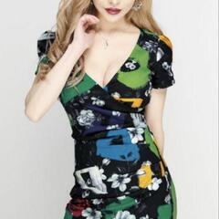 〖美品〗【SOBRE】キャバワンピース  Mサイズの画像