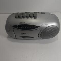 モノラル、ラジオ、カセツトテープ、レコーダー