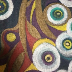 アクリル原画　絵画　56x72cmの画像