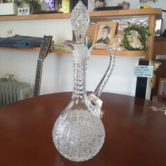 アンティーク水差し　クリスタル