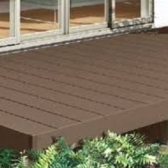 愛媛県　外構　ウッドデッキ　お洒落　LIXIL レストステージ　樹脂　各サイズ　施工費　税込み　腐らないの画像