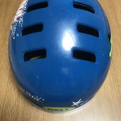 値下げ　BELL × PAUL FRANK キッズ用ヘルメット サイズ XS 48～53cm small blu pf b boy julius　自転車用の画像