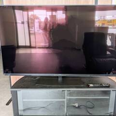 027【中古品】2021年製 シャープ 60V型 4K 液晶 テ...