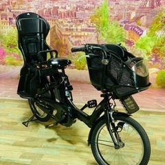 ❹ 5428子供乗せ電動アシスト自転車ヤマハ3人乗り対応20インチ