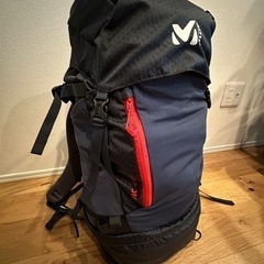 【美品】MILLETミレー 40Lバックパックリュック/定価2万...