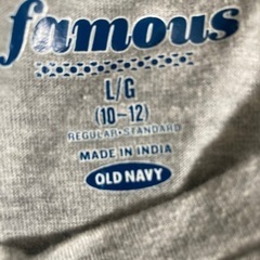 ギャップ＆オールドネイビー長T ＆ニット140センチ３枚セットの画像