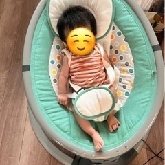 《値引き対応》値下げ中電動バウンサー　の画像