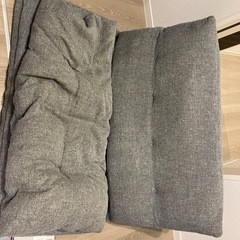 ニトリ　座椅子　ソファベッドの画像